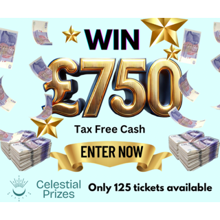 £750 CASH ONLY 125 TICKETS AVAILABLE
