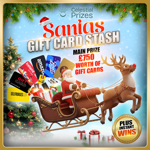 Santa's Gift Card Stash