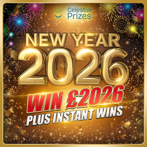 New Year Cash £2026 plus instant wins 🎉