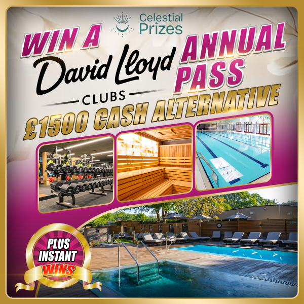 David Lloyd Clubs Platinum Annual Pass or £1500 cash